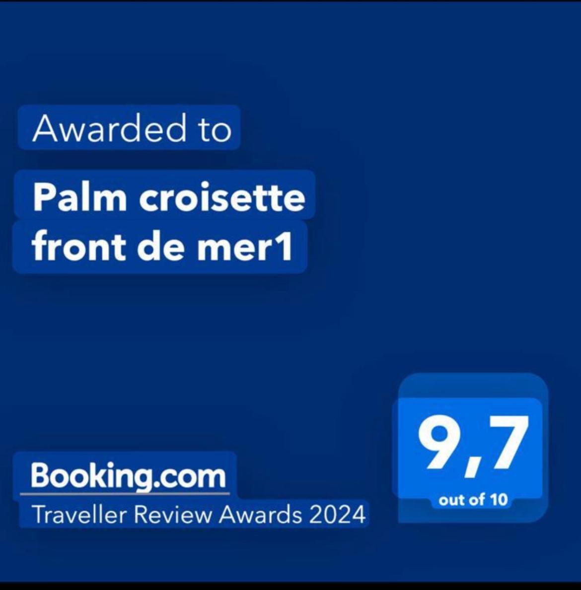 Palm Croisette Front De Mer1 Cannes Dış mekan fotoğraf